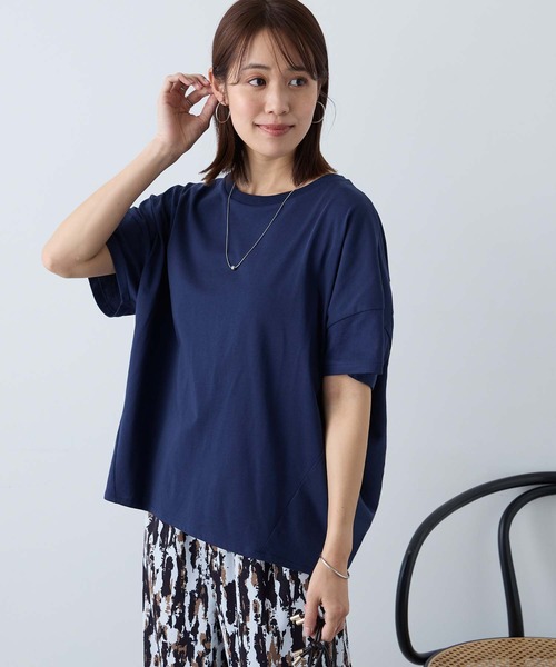 Aunely tシャツ 「Aunely」ひんやり 360°きれい見え コクーン