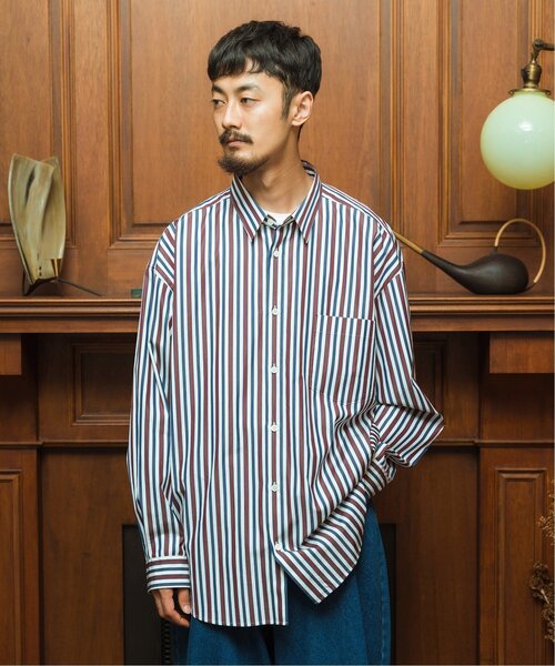「THOMAS MASON」 長袖シャツ LARGE ブルー系その他2 メンズ_画像4