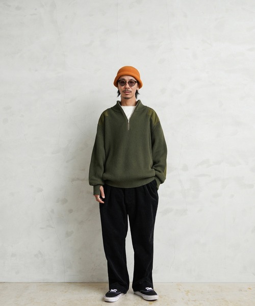 「WAIPER.inc」 長袖ニット 40 ブラック メンズ_画像7