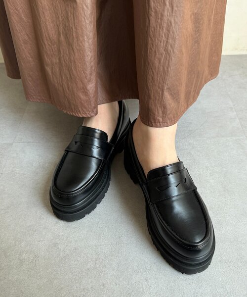 「DouDou」 シューズ LARGE ブラック レディース_画像3