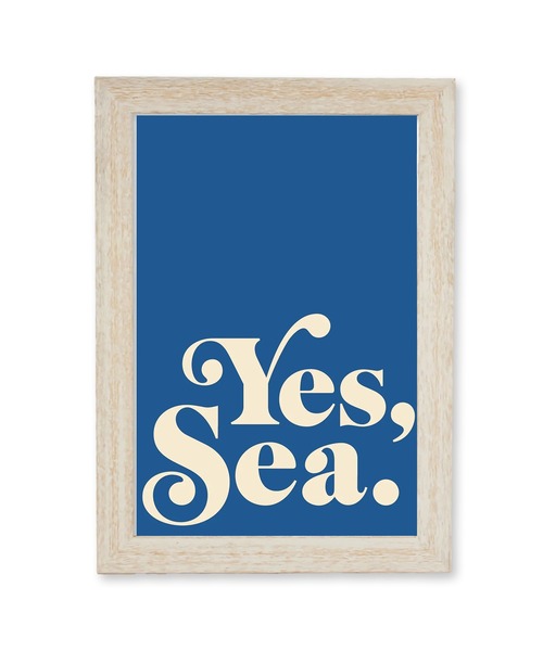 ポスター 「DANIELLA MANINI / ダニエラ・マニーニ」YES，SEA.