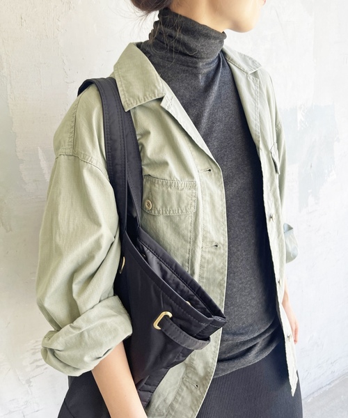 「Spick & Span」 長袖カットソー FREE チャコールグレー レディース_画像9