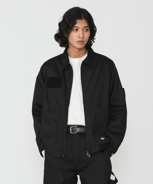【8/23迄】Dickies ディッキーズ ワークジャケット ブラック S Dickies（ディッキーズ） コート ジャケット G.W.C ワークジャケット