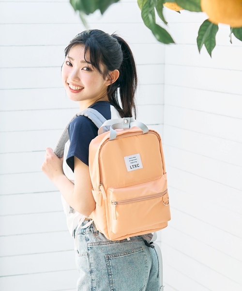 LOVETOXIC リュック 「LTXC」「容量7L」スクエアナイロンミニリュック