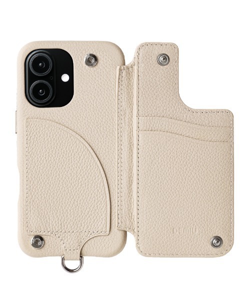 【美品】【ストラップ付き】DEMIU BALLON CINQ iPhone17 DEMIU（デミュウ） スマホケース BALLON CINQ iPhone17シリーズ