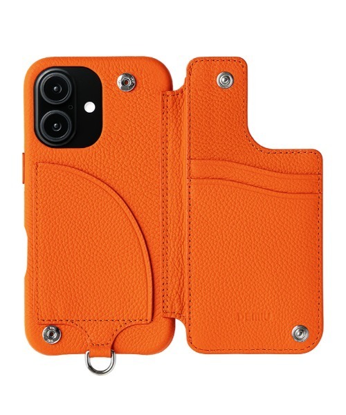 【美品】【ストラップ付き】DEMIU BALLON CINQ iPhone17 DEMIU（デミュウ） スマホケース BALLON CINQ iPhone17シリーズ
