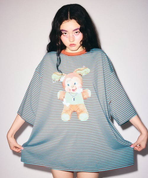 Candy Stripper（キャンディーストリッパー） tシャツ DOPE BUNNY