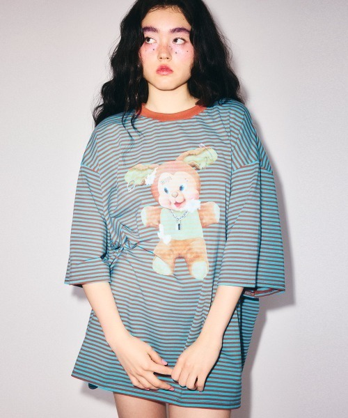 Candy Stripper（キャンディーストリッパー） tシャツ DOPE BUNNY