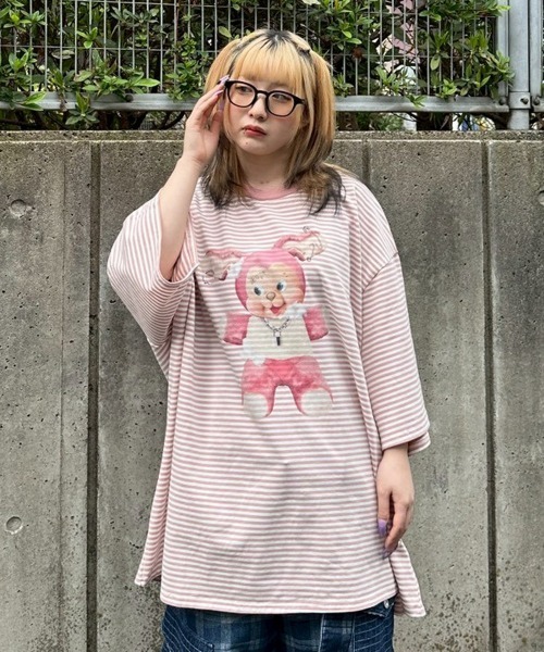 Candy Stripper（キャンディーストリッパー） tシャツ DOPE BUNNY