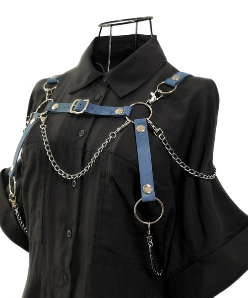 Otori. ベルト 独り占めボディハーネス「青藍」 レディース : ZOZOTOWN