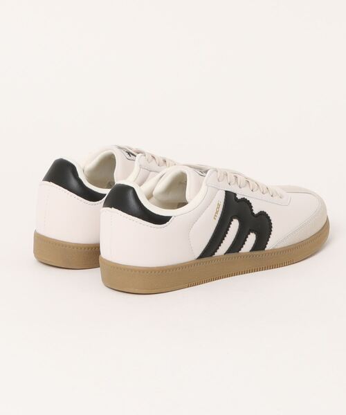 「moz」 ローカットスニーカー 23.5cm ブラック レディース_画像2