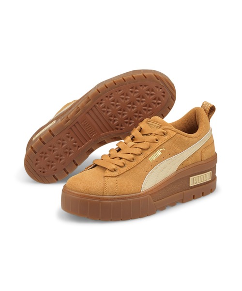 「PUMA」 ローカットスニーカー 25.0cm ブルー系その他 レディース_画像5
