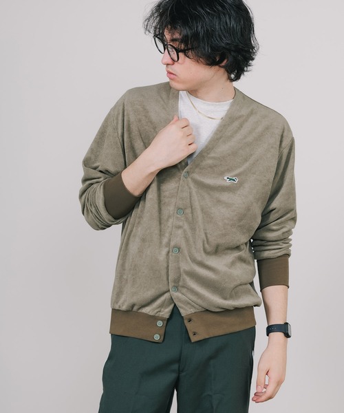 「PENNEYS」 カーディガン M グリーン メンズ_画像5