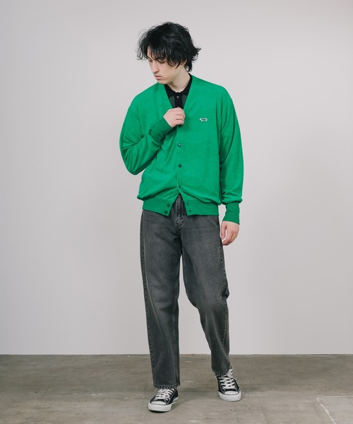 「PENNEYS」 カーディガン M グリーン メンズ_画像6