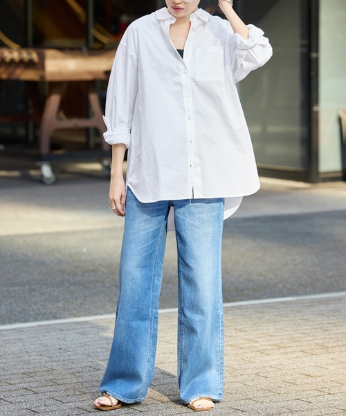 SLOBE IENA（スローブイエナ） 長袖シャツ FREE パープル レディース 