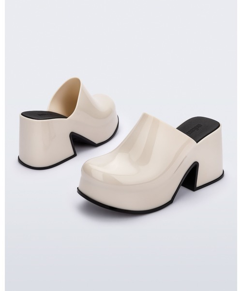 「melissa」 ヒールサンダル 35-36 ブラウン レディース_画像2
