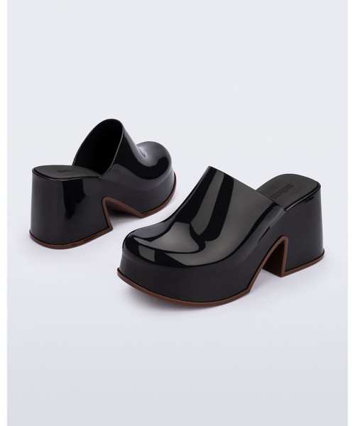 「melissa」 ヒールサンダル 35-36 ブラウン レディース_画像4