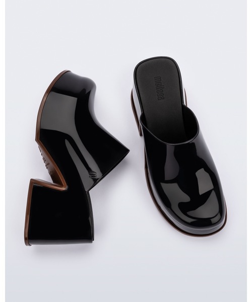「melissa」 ヒールサンダル 35-36 ブラウン レディース_画像5
