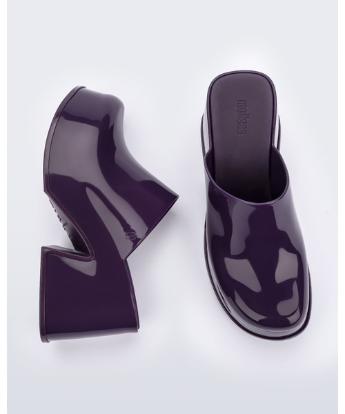 「melissa」 ヒールサンダル 35-36 ブラウン レディース_画像9