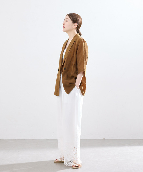 IÉNA ブラックジャケット美品 IENA（イエナ） ジャケット テーラードジャケット 「接触冷感