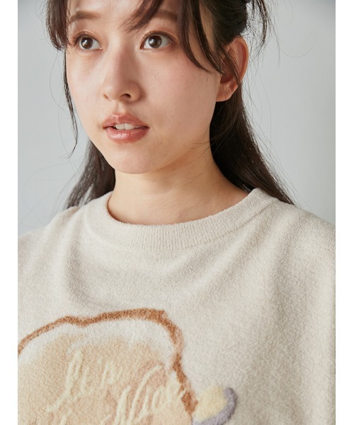 gelato pique（ジェラートピケ） 半袖ニット FREE ブルー レディース