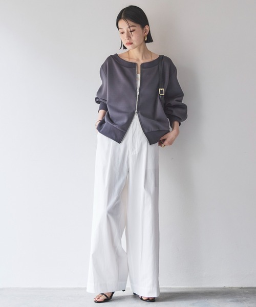 「DOUX ARCHIVES」 パンツ 38 ベージュ レディース_画像3