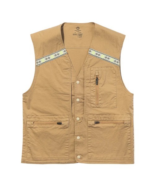 マイナープラネット「MINOR PLANET」 -ベスト「MINOR PLANET UTILITY VEST MP-U-00022-Khaki」