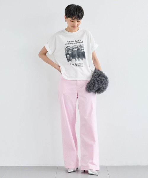 「PICCADILLY」 パンツ M ピンク レディース_画像8