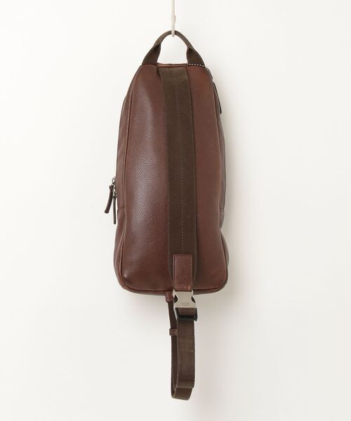 綺麗】COACH コーチ ワンショルダーバッグ ブラウン ナイロン レザー 