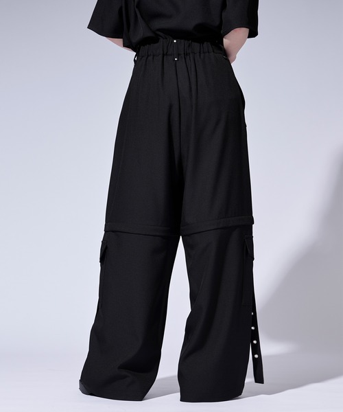 Ellno Loset（エルノロゼット） ワイドパンツ カーゴパンツ 「無味