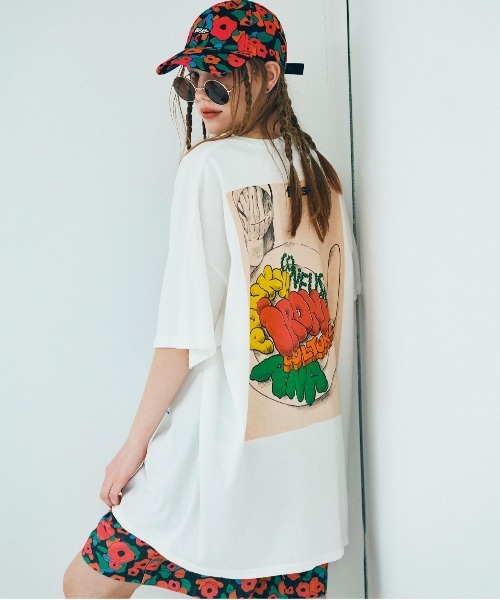 「RNA」 半袖Tシャツ MEDIUM ホワイト レディース_画像2