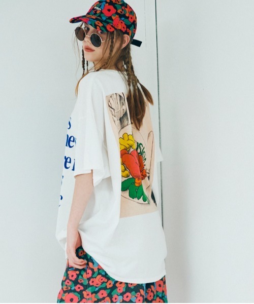 「RNA」 半袖Tシャツ MEDIUM ホワイト レディース_画像3