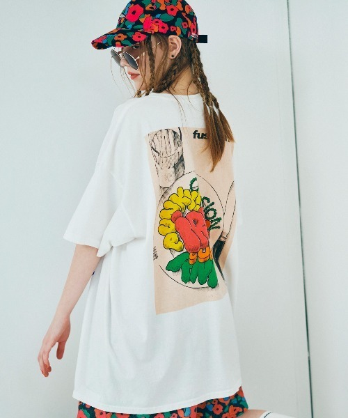 「RNA」 半袖Tシャツ MEDIUM ホワイト レディース_画像4