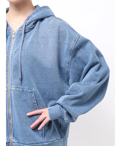 GYDA(ジェイダ) パーカー BACK GYDAラインストーンカットデニム GYDA(ジェイダ) パーカー BACK GYDAラインストーンカットデニム