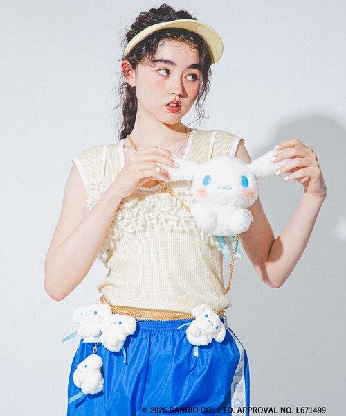 BEAMS COUTURE sanrio ぬいぐるみ ポシェット BEAMS COUTURE（ビームスクチュール） ショルダーバッグ バッグ sanrio