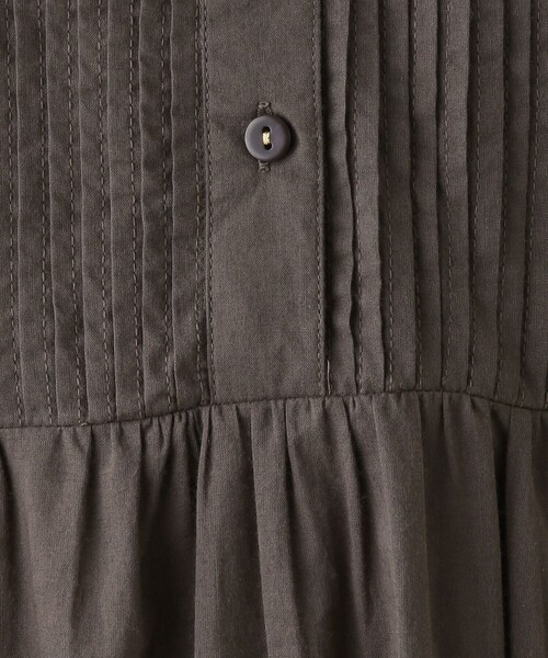 「Afternoon Tea」 長袖ワンピース MEDIUM ダークグレー レディース_画像3