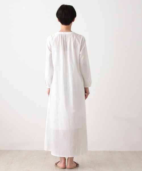 「Afternoon Tea」 長袖ワンピース MEDIUM ダークグレー レディース_画像5