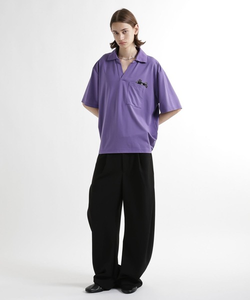 HARE（ハレ） tシャツ ロゴシシュウスキッパーカット(HARE) メンズ