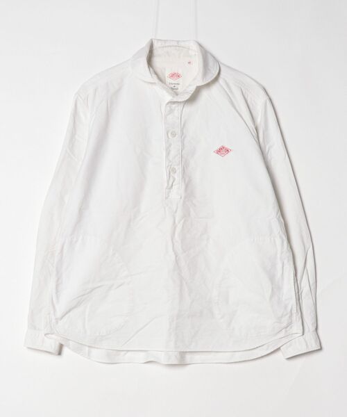 DANTON ポロシャツ Mサイズ オフホワイト Danton（ダントン） 長袖ポロシャツ 40 ホワイト メンズ : ZOZOTOWN