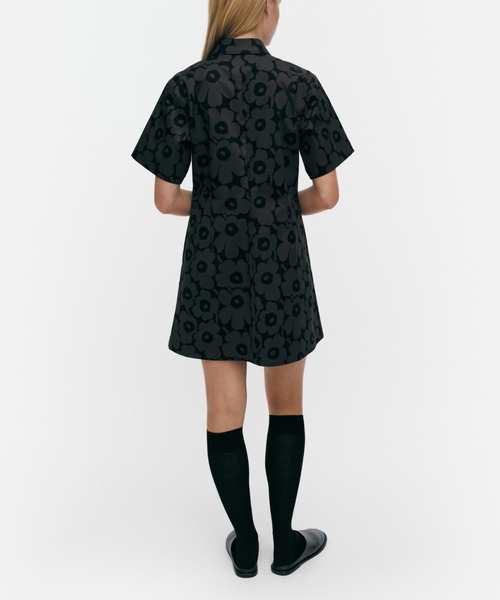 Marimekko Unikko 半袖カットソーワンピース marimekko（マリメッコ） ワンピース 半袖 Seikkailu Mini Unikko