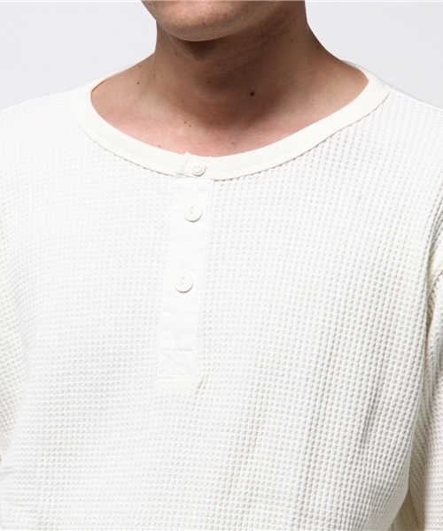 100%新品大人気 tシャツ PayPayモール店 - 通販 - PayPayモール Tシャツ ワッフルヘンリー長袖Tシャツ ZOZOTOWN SALE本物保証
