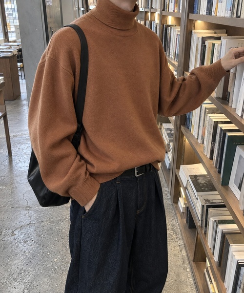 EMMA CLOTHES（エマクローズ） タートルネック セーター ニット