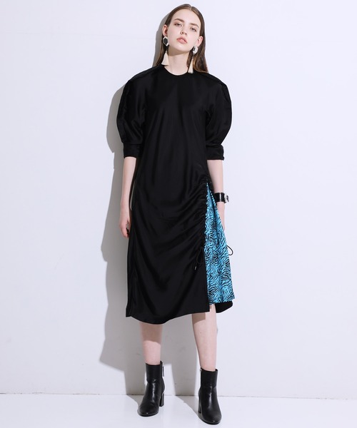 ワンピース Toga Pulla トーガプルラ アセテートサテンドレス Zozotown Paypayモール店 通販 Paypayモール