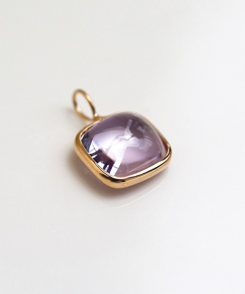 ❇️アメジスト❇️チャーム(カボション) cui-cui（キュイキュイ） チャーム カラーストーン カボション