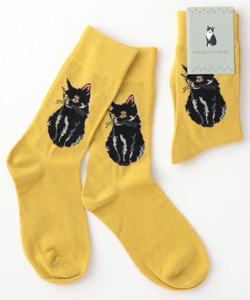 Jubilee（ジュビリー） 靴下 キャット 猫デザインソックス レディース