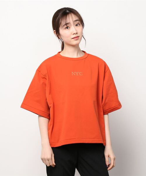タンクトップ ノースリーブ ナージージャパン NERGY NYCロゴドライタッチPO_ レディース