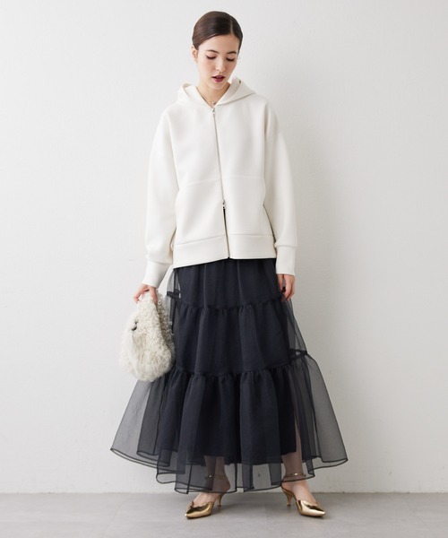 Whim Gazette（ウィム ガゼット） パーカー ダンボールパーカー