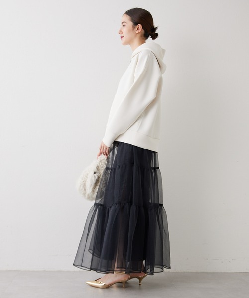 Whim Gazette（ウィム ガゼット） パーカー ダンボールパーカー