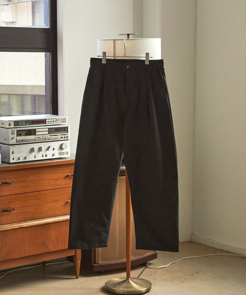 EMMA CLOTHES チノパン 「ZOZO限定」コットンチノクロス タック