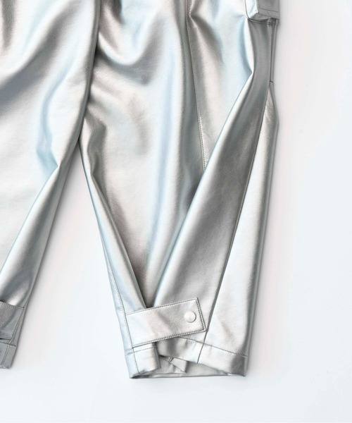 MAISON SPECIAL（メゾンスペシャル） カーゴパンツ Leather Cargo